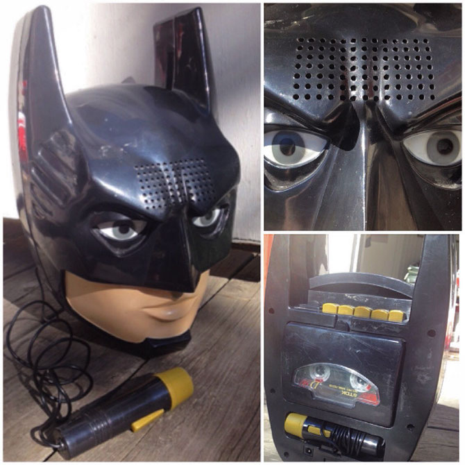 Batman Forever Tape Recorder & Player from 1995. Used condition.