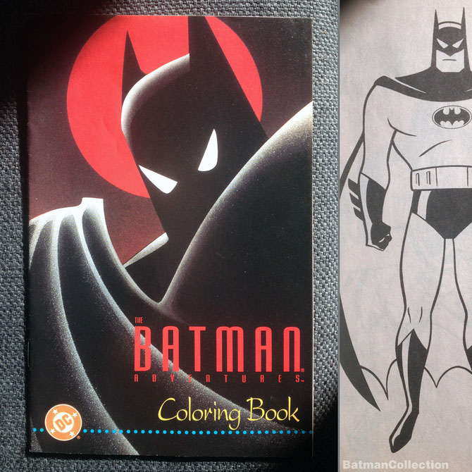 Batman the Animated Series Coloring Book from 1993.