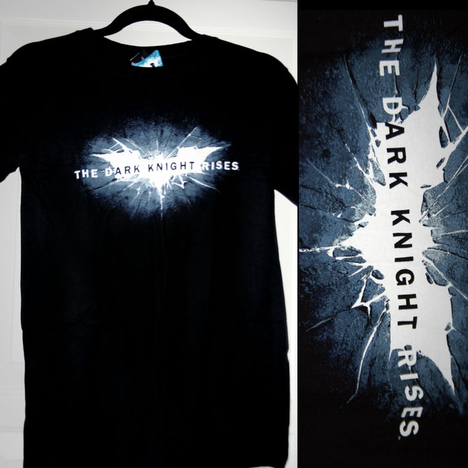 The Dark Knight Rises T-shirt, from 2012.