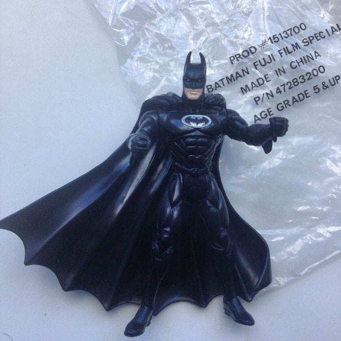 Fujifilm Batman mail in /mail away figure from 1997.