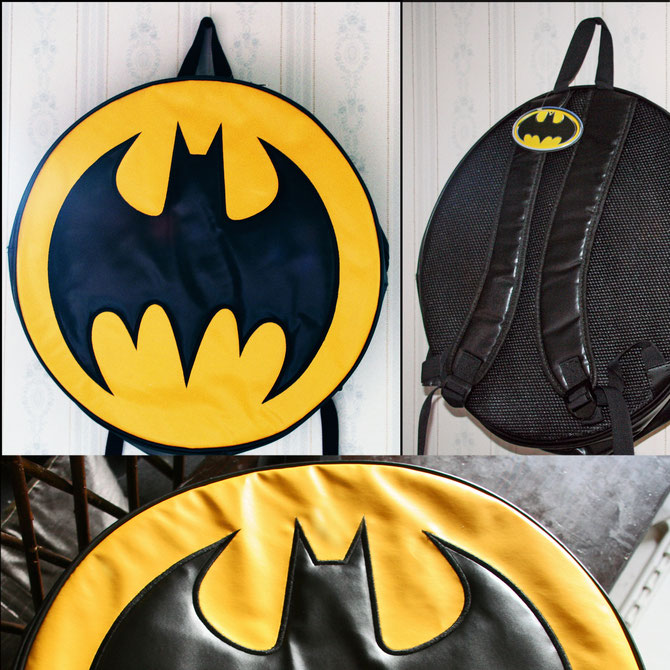 Batman Bat-Signal backpack.