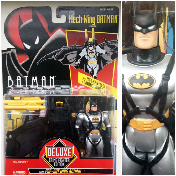 Mech-Wing Batman 'Deluxe' action figure from 1993.