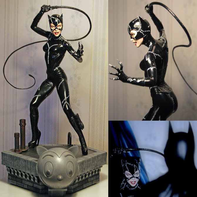 Catwoman maquette / statue by Tweeterhead (2016). Scale 1:6. Batman Returns