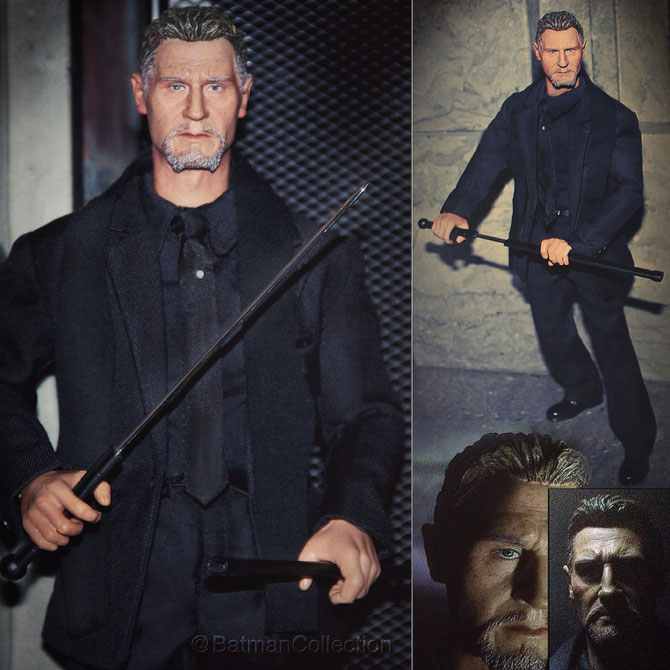 Ra's Al Ghul scale 1:6 custom / kitbash figure.