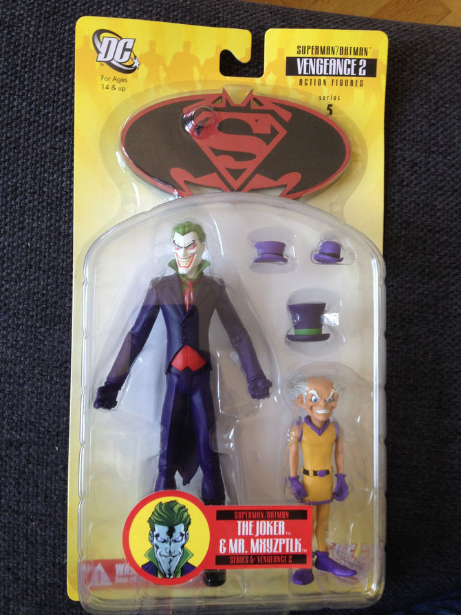 The Joker & Mr Mxyzptlk figures 2-pack, Superman / Batman Vengeance 2