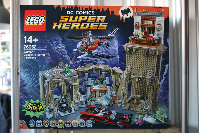 LEGO Batman Classic TV Series Batcave set.