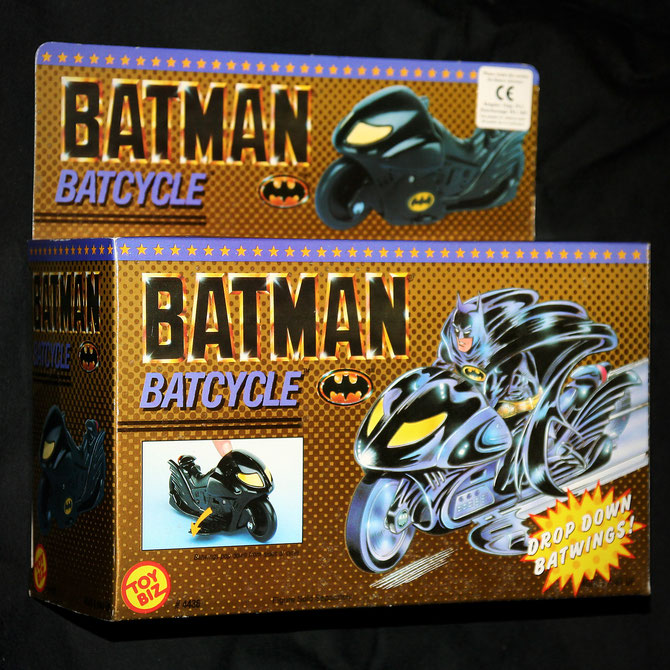 Batcycle toy vehicle by Toy Biz, 1989. In box.