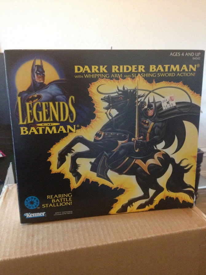 Dark Rider Batman, mint in sealed box. From 1994.