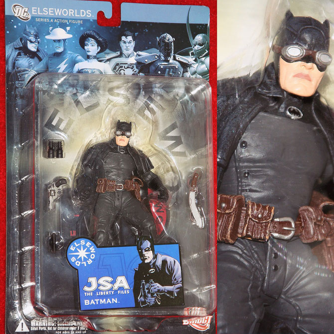 JSA The Liberty Files Batman figure, Elseworlds. By DC Direct.