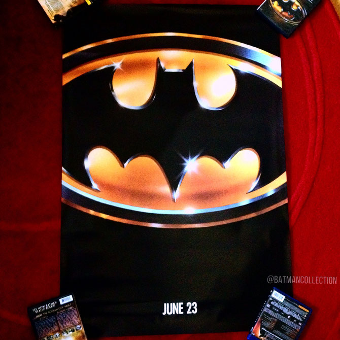 Batman movie Advance "Teaser" poster from 1989.