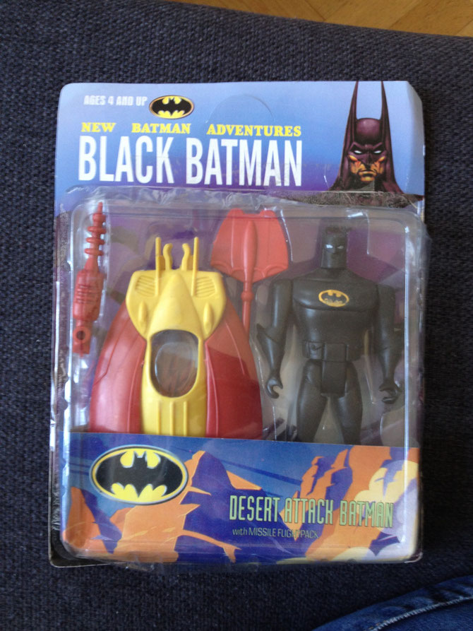 Black Batman: Desert Attack - a bootleg from the late 1990s.