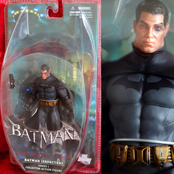 Batman (Infected) action figure, from the Arkham City line (2012).