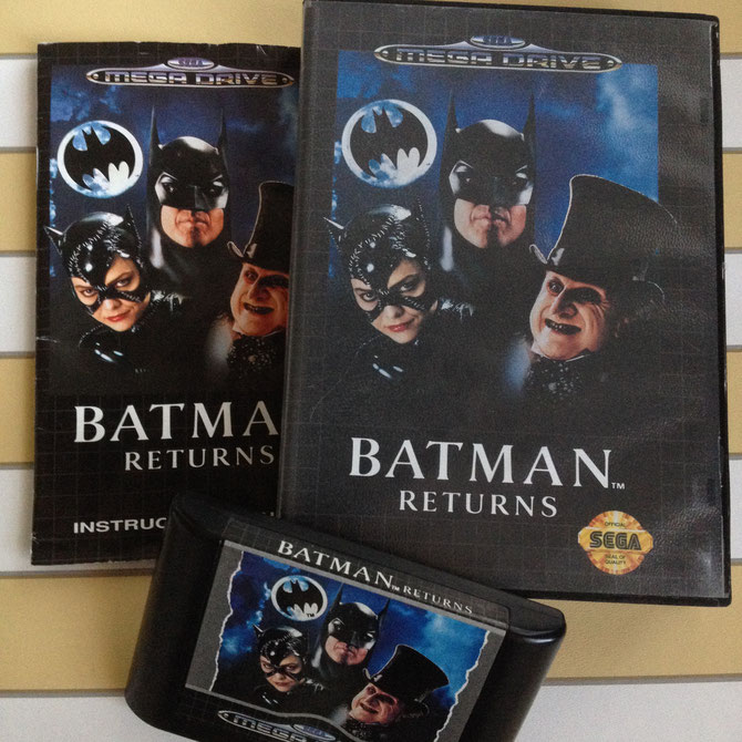 Batman Returns the video game for Sega Mega Drive / Genesis 