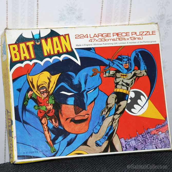 Vintage Batman puzzle from 1977.