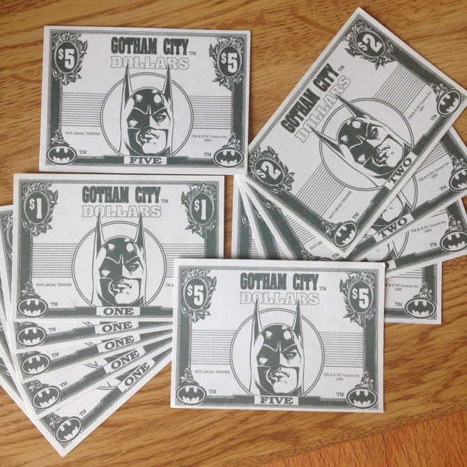 Gotham City Dollars, from Australia, 1992.