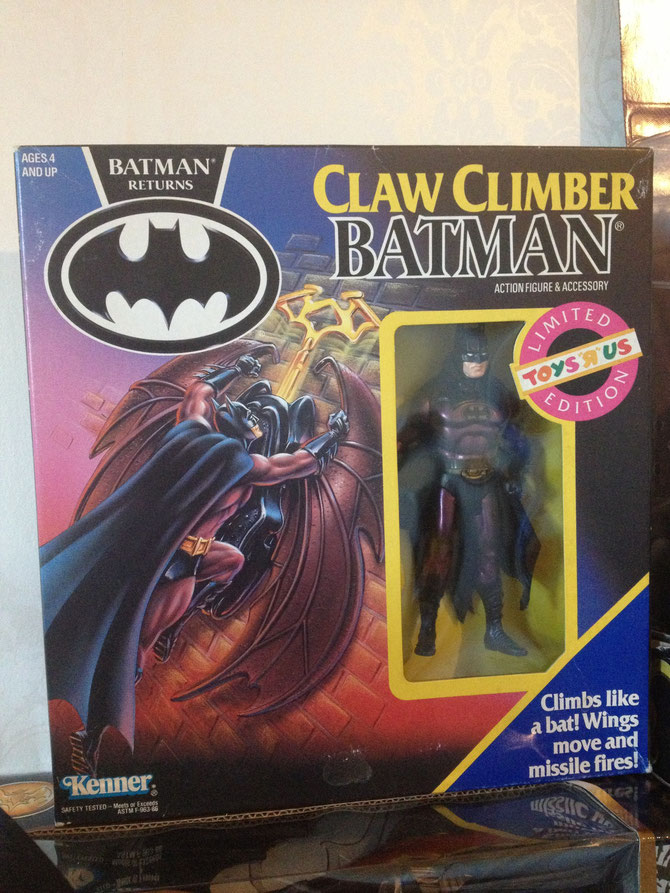 Claw Climber Batman, Batman Returns action figure.