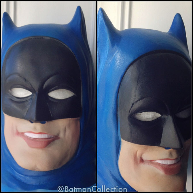 Rare Batman mask from the early 1980's. Made in France by César - the most famous mask company in Europe.
