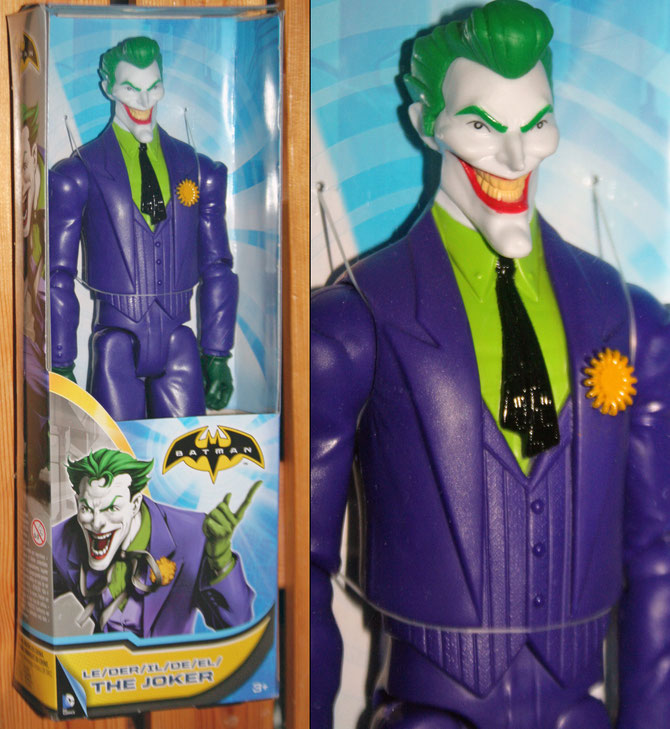 The Joker, 12" figure by Mattel.