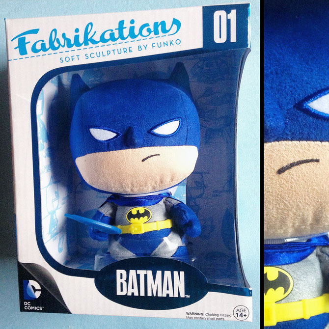 Fabrikations Batman plush by Funko, 2014.