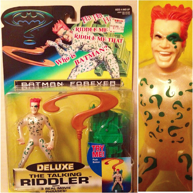 Talking Riddler figure, from 1995.