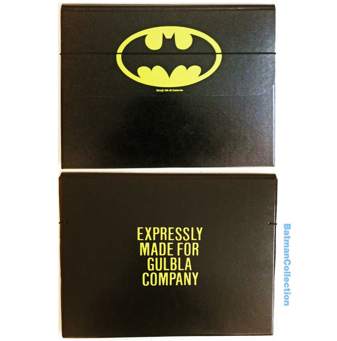 Batman file folder from 1989, by GulBla (Sweden).