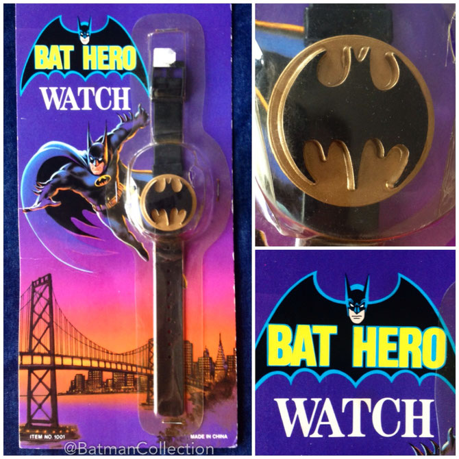 Bat Hero watch, a rare bootleg from the 90s.