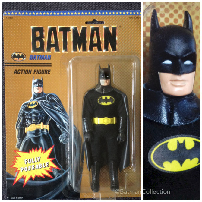 Batman 8-inch figure, by Kids Biz. An Australian figure released in 1989. Licensed.