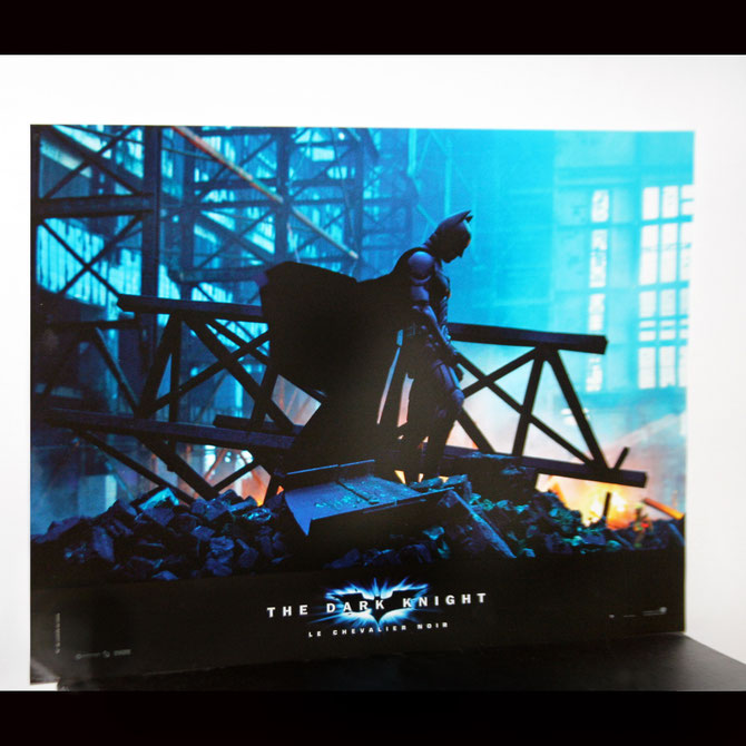 The Dark Knight promo photo "lobby card" from France, 2008.