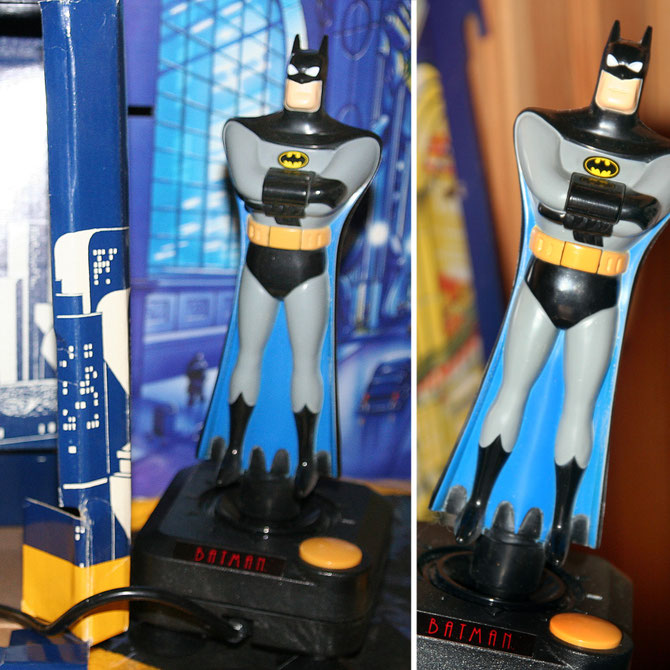 Batman Joystick game controller by Cheetah, 1992.