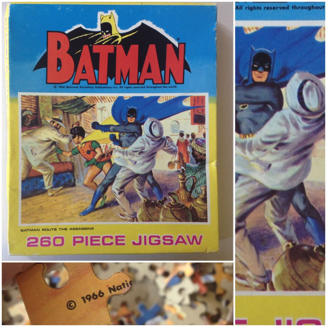 Batman 260 piece jigsaw puzzle from 1966, made in England.
