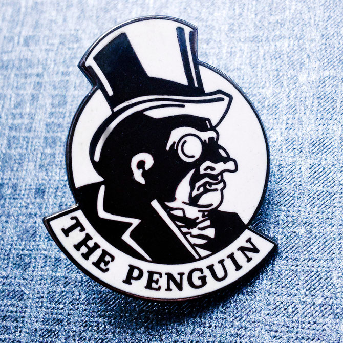 The Penguin, Batman Returns. Pin from 1992.