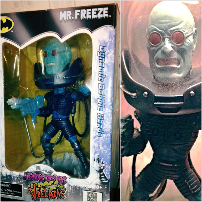 Mr. Freeze Dynamic Bobble Head by Monogram Masterworks 2004.