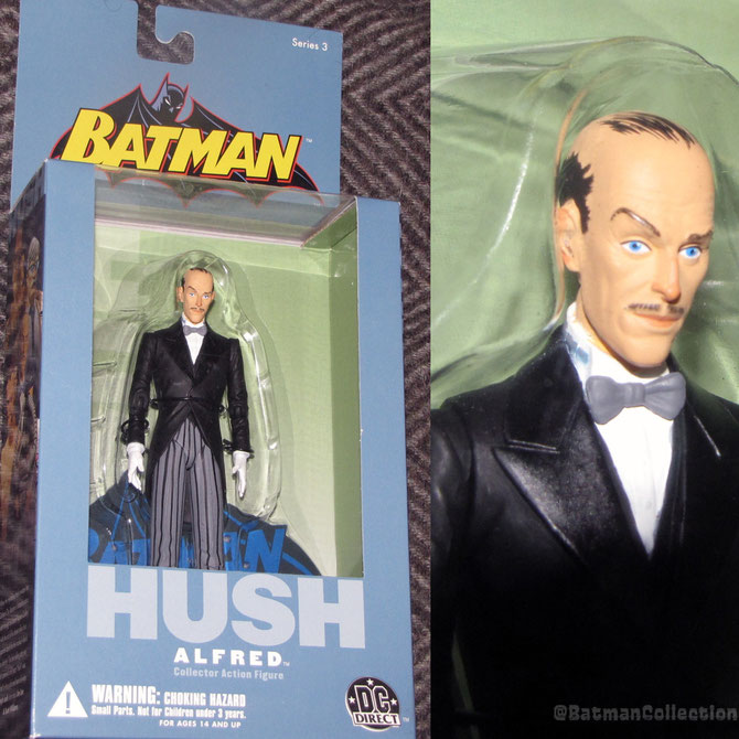 Alfred Pennyworth figure, from the HUSH line.