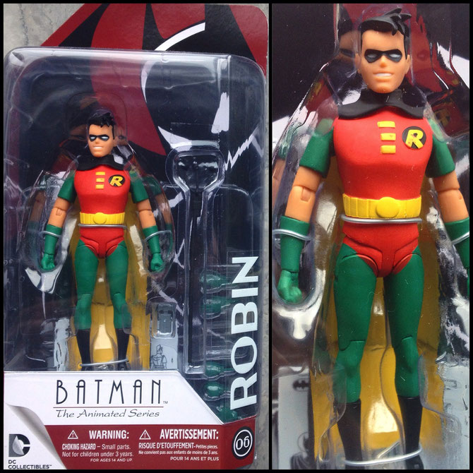 Robin figure, from the (new) Batman the Animated Series line by DC Collectibles (2015).