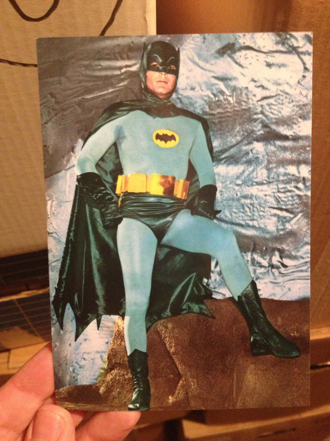Batman 1966 (Adam West) Postcard