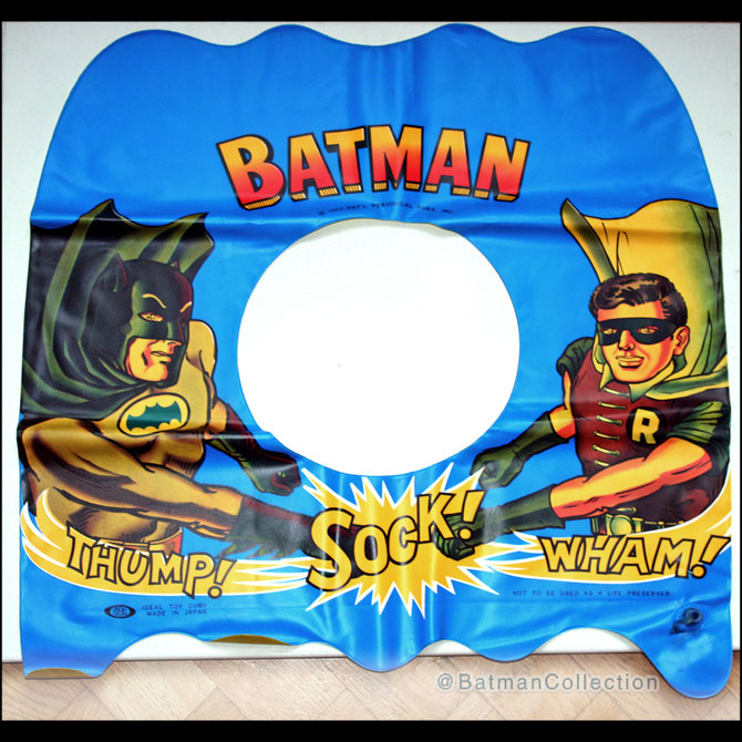 Batman Swim Ring / Pool Ring by IDEAL 1967.