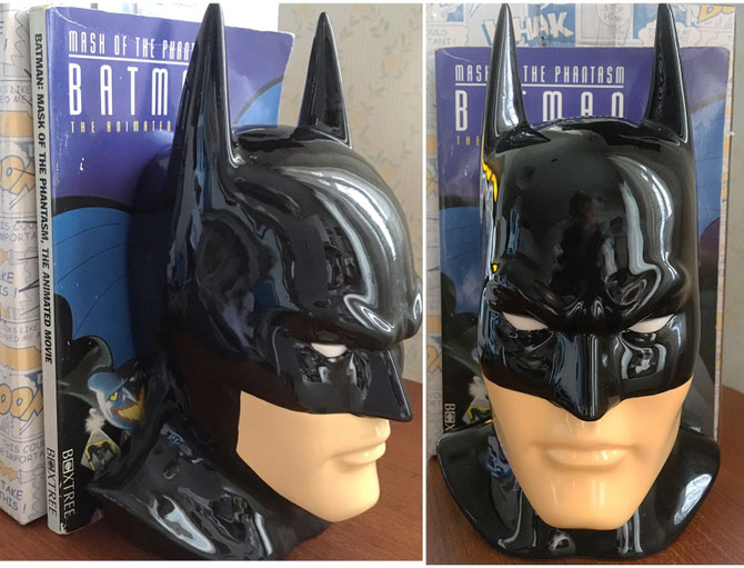Batman ceramic book end.
