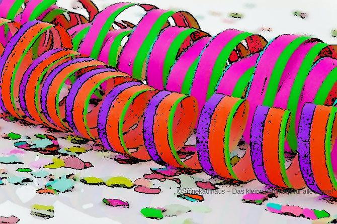 Fasching, Karneval, Luftschlangen, Rosenmontag, Faschingsdienstag, Aschermittwoch
