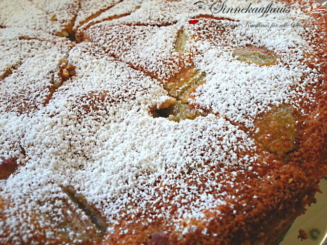 Rhabarber, Rezept, Anitas saftiger Rhabarberkuchen
