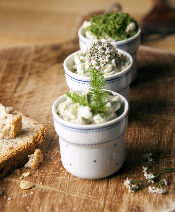 Das beste Bild gleich zu Beginn des Jahresrückblicks 2016: Meine "Tausendblättchen-Butter" arrangiert und fotografiert von Alexandra Schubert.