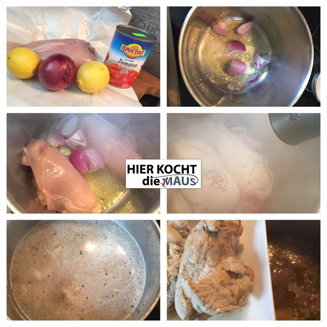 Tuerkische Huehnersuppe