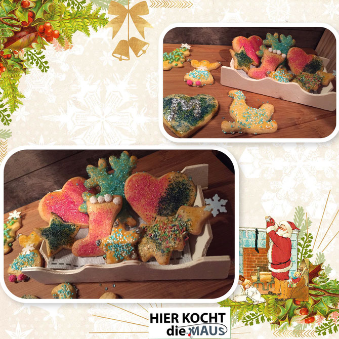 leckere Plaetzchen nach altem Familienrezept - christmas cookies