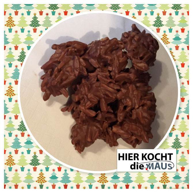 Schoko-Haeppchen mit Mandelsplitter | Schokoladentraum