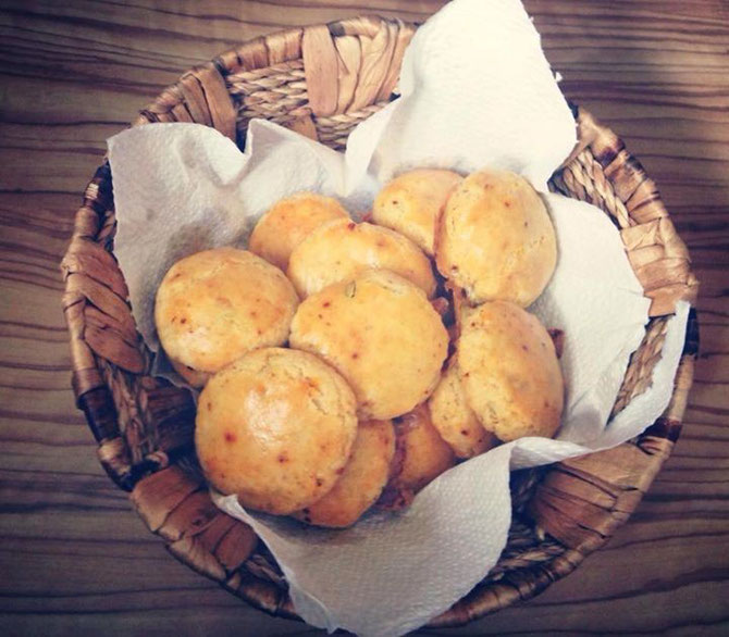 Feurige Kartoffel-Brötchen zum Mittag