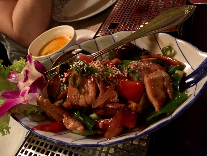 Thailaendisch essen im Thai Haus in Koeln