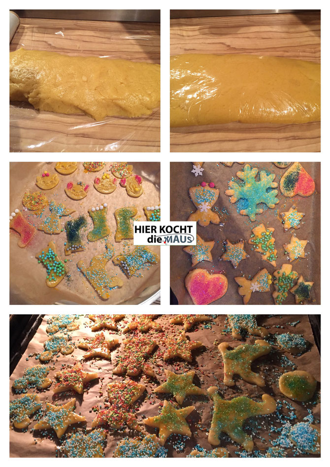 leckere Plaetzchen nach altem Familienrezept - christmas cookies