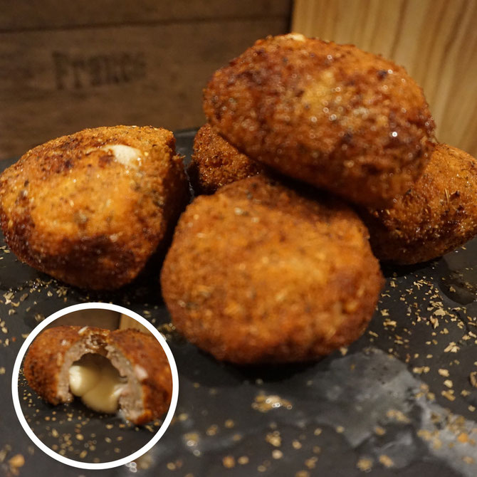 Rezept Maxi Puten Nuggets mit Mozzarella und Oregano