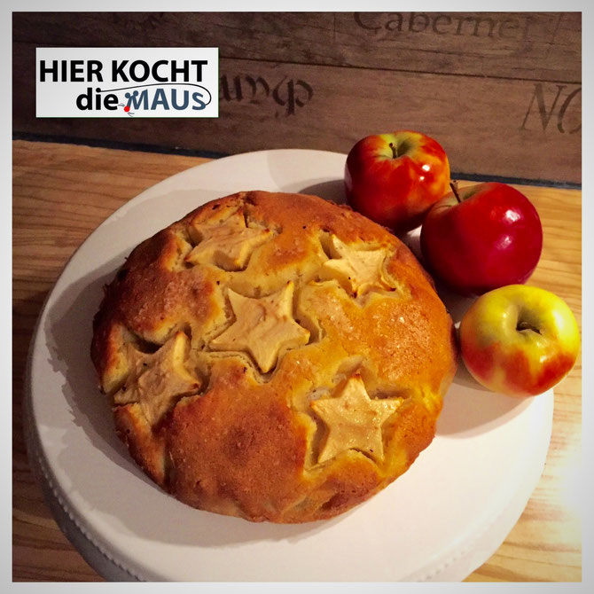 Rezept saftiger Apfelkuchen vom anderen Stern