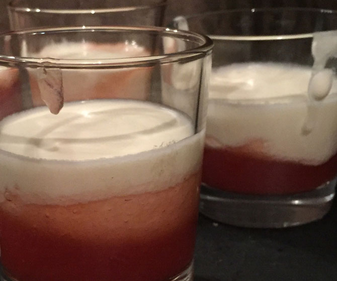 Ed von Schleck Shots - Cocktail mit Erdbeer und Vanille Wodka