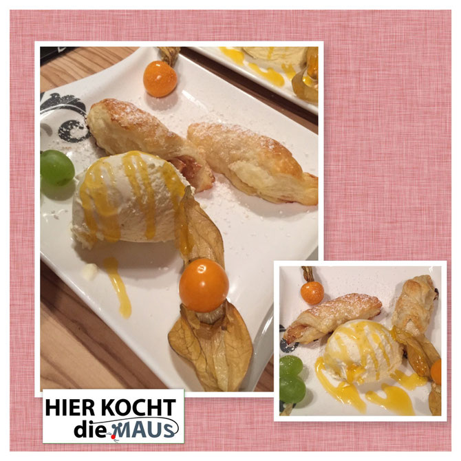 Mini Apfel-Croissants mit Zimt | klein und fein